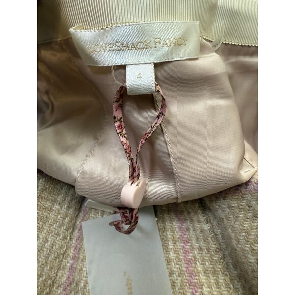 NEW LOVESHACKFANCY rooney skirt in creamy caramel - Picture 5 of 11